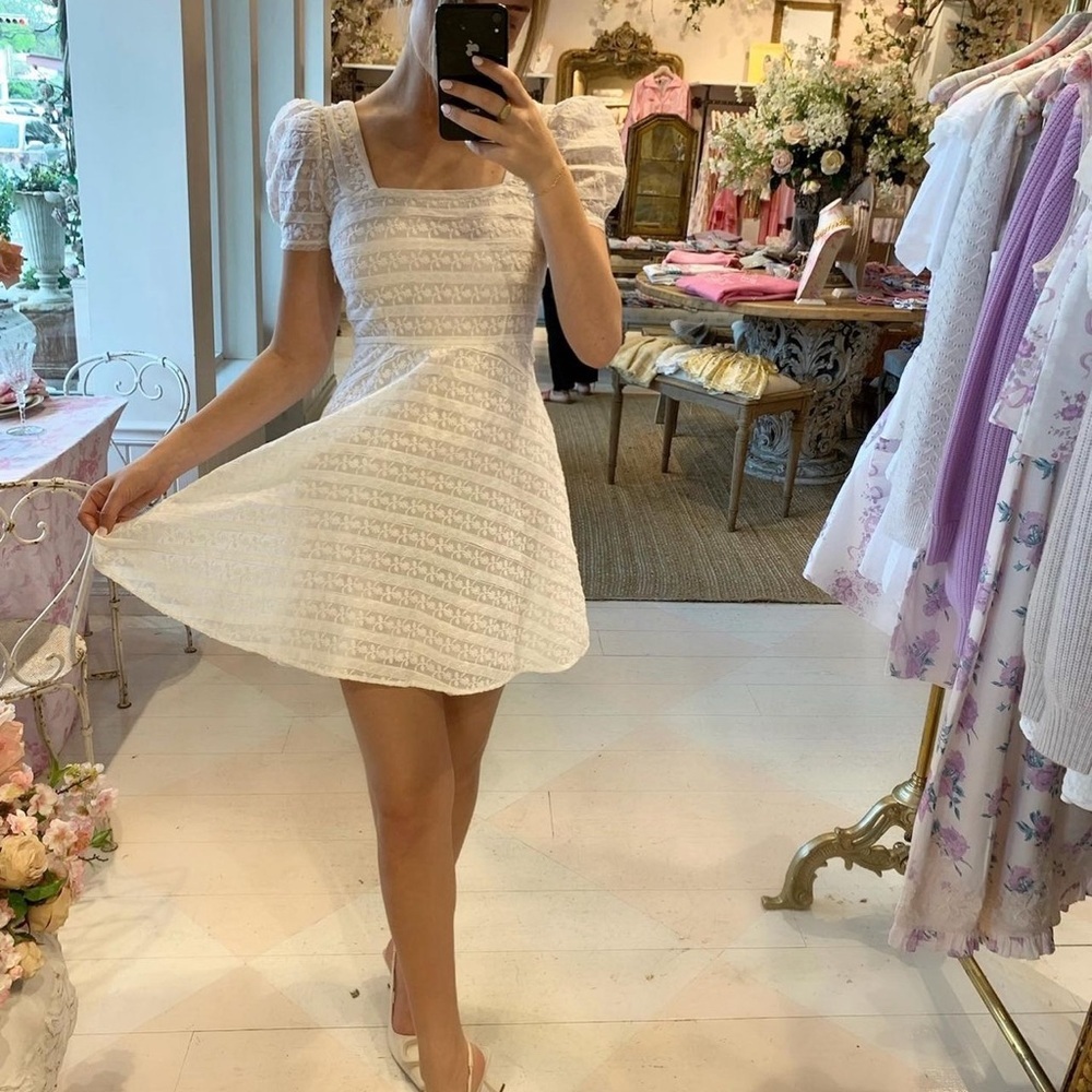 NWT‎ loveshackfancy drella dress. Short version of the Ryan dress - Picture 2 of 9